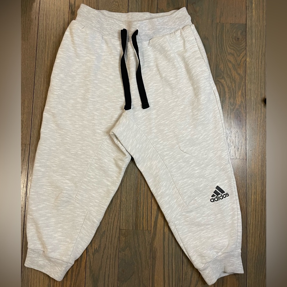 Adidas cropped joggers